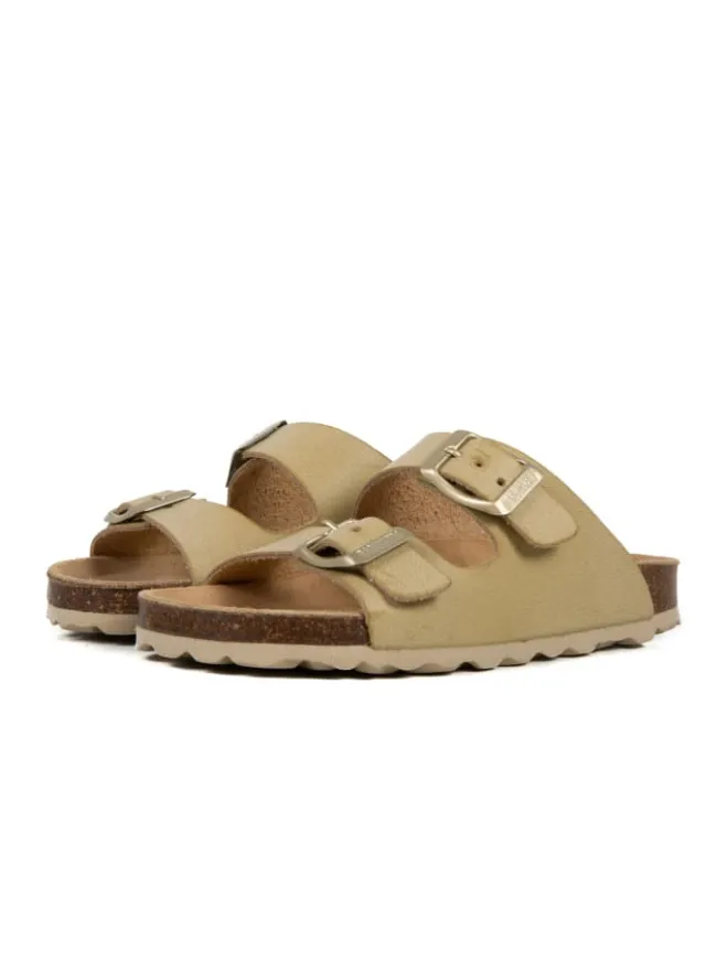 Pantoletten in beige>babunkers Hot