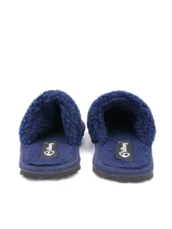 Pantoletten in blau><noscript><img width=
