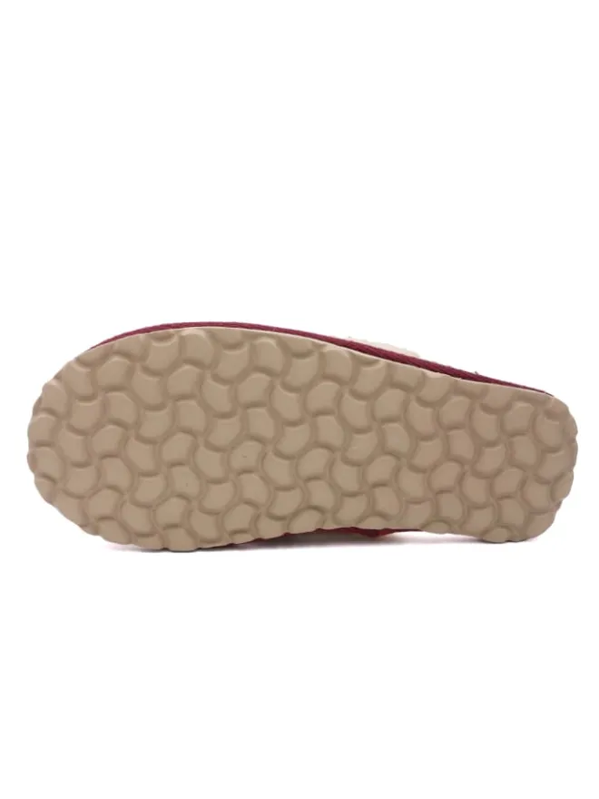 Pantoletten in bordeaux>billowy Discount