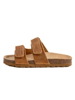 Pantoletten in braun>babunkers Discount