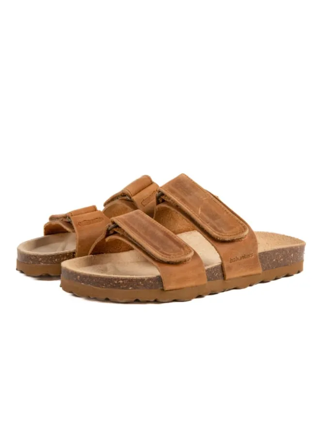 Pantoletten in braun>babunkers Discount