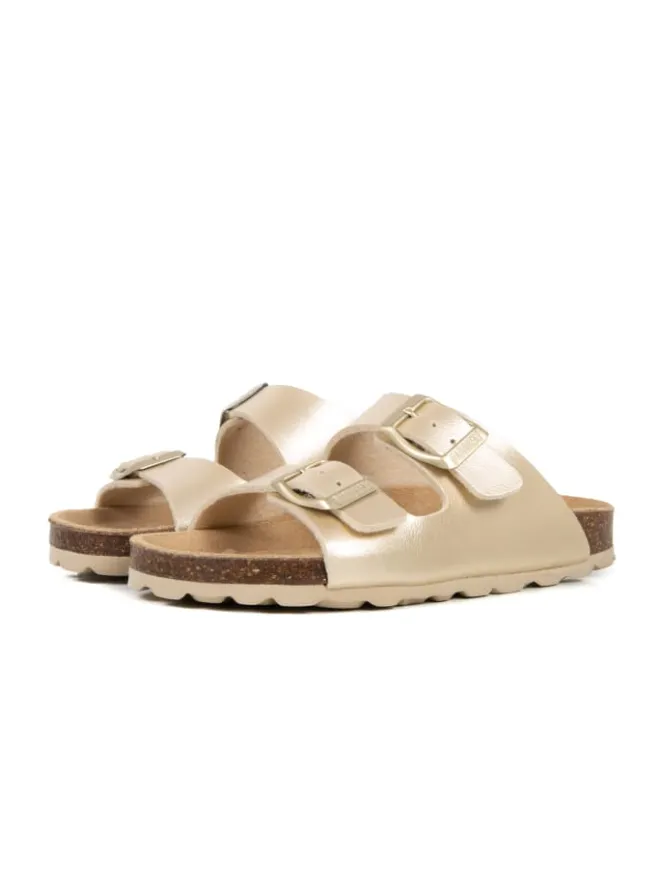 Pantoletten in gold>babunkers Sale