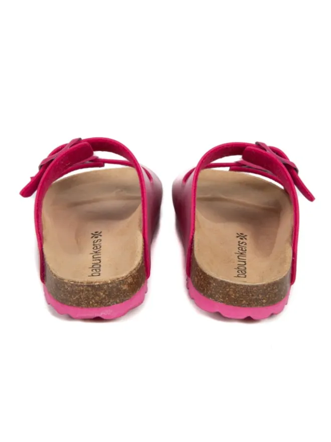 babunkers Clogs & Pantoletten·Pantoletten^Pantoletten in pink