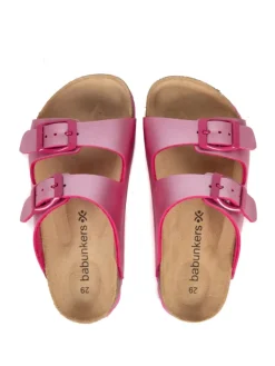babunkers Clogs & Pantoletten·Pantoletten^Pantoletten in pink