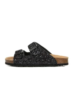 babunkers Clogs & Pantoletten·Pantoletten^Pantoletten in schwarz