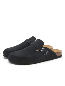 billowy Sandalen & Pantoletten^Pantoletten in schwarz