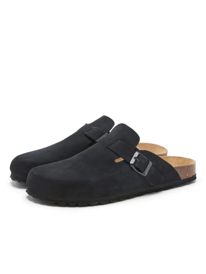 billowy Sandalen & Pantoletten^Pantoletten in schwarz