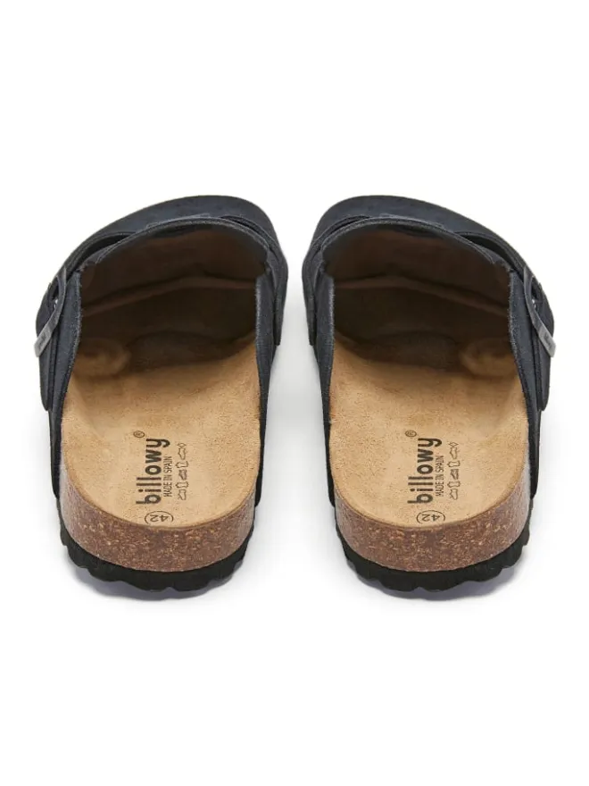 billowy Sandalen & Pantoletten^Pantoletten in schwarz