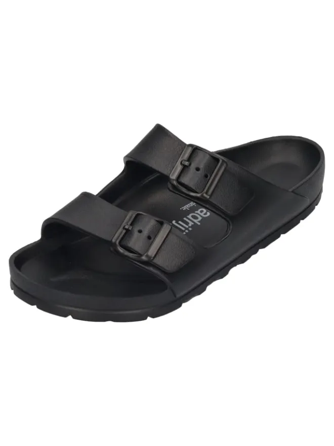 Espadrij l'orginale Sandalen & Pantoletten^Pantoletten AMI POOL MEN in schwarz