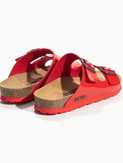 Pantoletten "Baltic" in Rot>BAYTON Hot