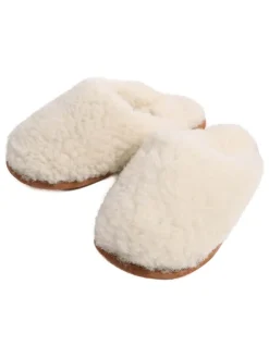 Pantoletten "Bella" in Creme>Kaiser Naturfellprodukte New