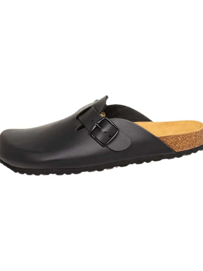 Pantoletten Bioline-Pantolette in schwarz>SALIHA Clearance