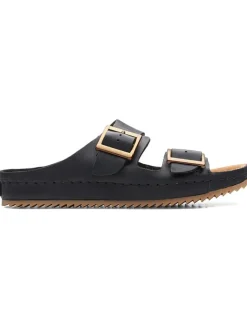 Pantoletten "Brookleigh Sun" in Schwarz>Clarks Sale