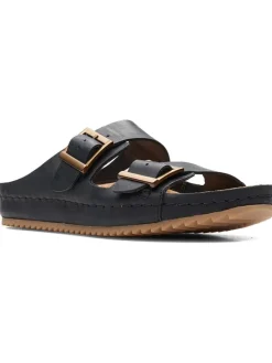 Pantoletten "Brookleigh Sun" in Schwarz>Clarks Sale