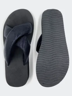 Pantoletten "Chic" in Schwarz>Flip Flop Clearance