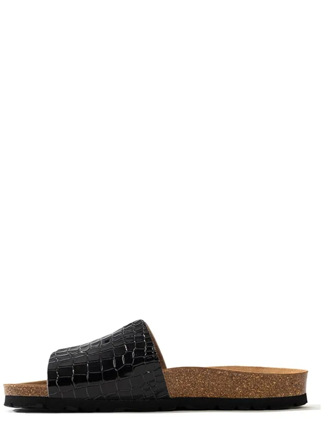 Sunbay Clogs & Pantoletten^Pantoletten "Djeelia" in Schwarz