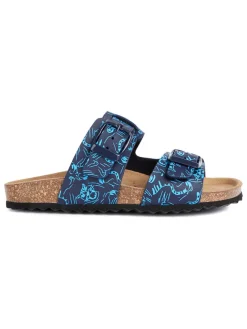 Pantoletten "Ghita" in Blau>Geox