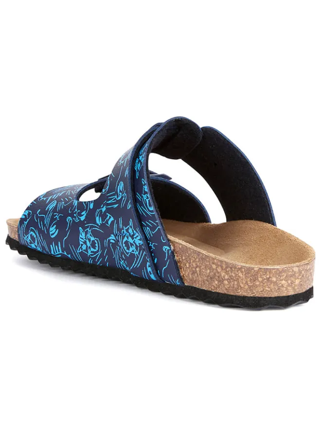 Pantoletten "Ghita" in Blau>Geox