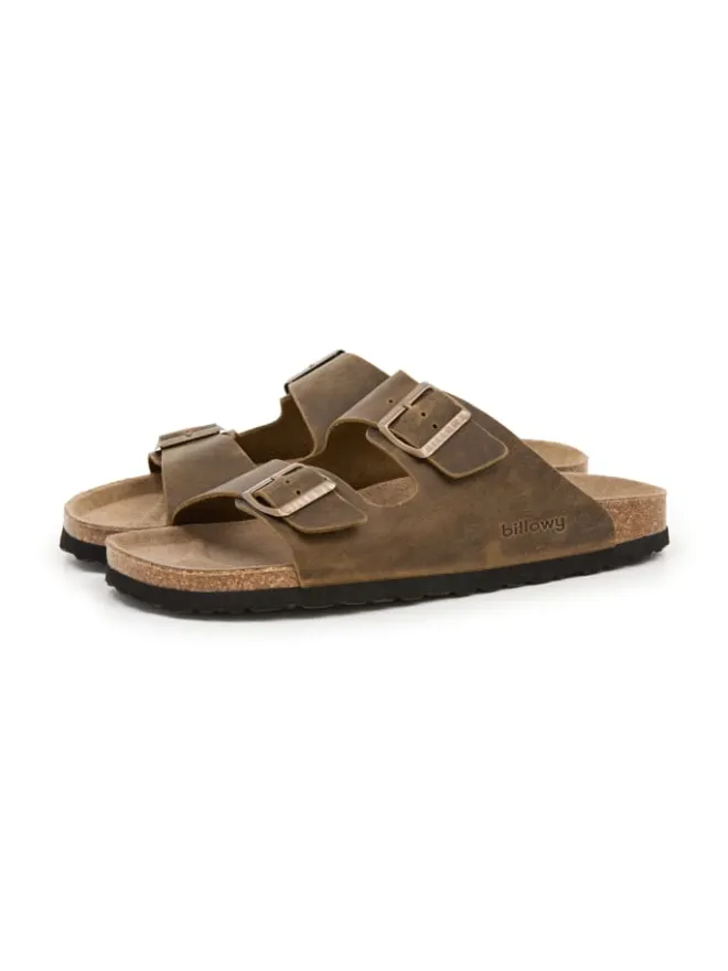 Pantoletten GRANT in khaki>billowy Clearance