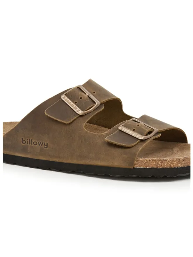 Pantoletten GRANT in khaki>billowy Clearance