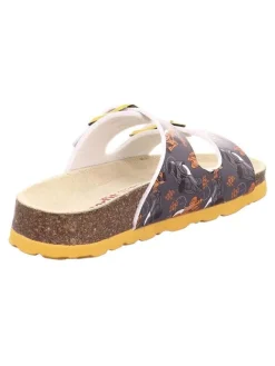 Pantoletten in Anthrazit/ Orange>superfit Discount