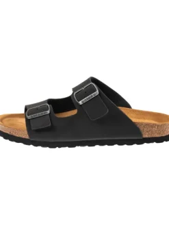 Pantoletten in Basic Matt Schwarz>Palado Online