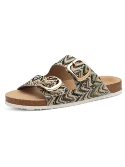s.Oliver Clogs & Pantoletten^Pantoletten in Beige/ Hellbraun