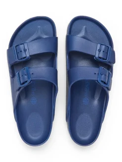 SABOKETS Hausschuhe|Sandalen & Pantoletten^Pantoletten in Blau