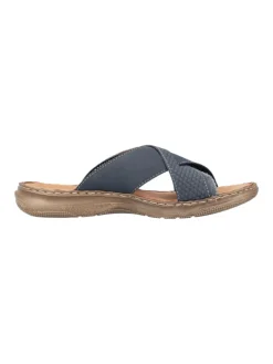 Pantoletten in Blau>rieker Hot