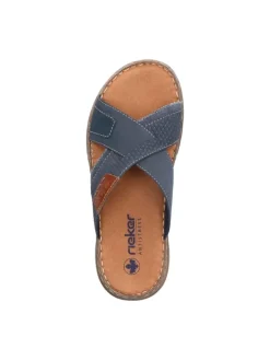Pantoletten in Blau><noscript><img width=
