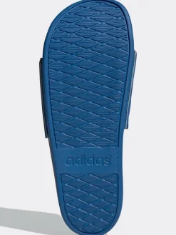 Pantoletten in Blau/ Dunkelblau><noscript><img width=