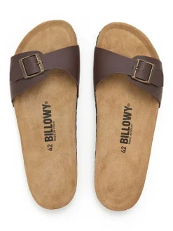 billowy Hausschuhe|Sandalen & Pantoletten^Pantoletten in Braun
