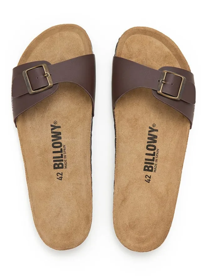 billowy Hausschuhe|Sandalen & Pantoletten^Pantoletten in Braun