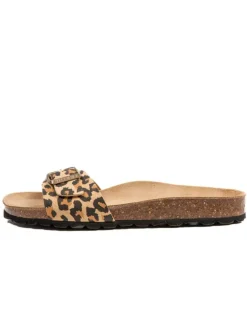 Pantoletten in Braun/ Beige>billowy Hot