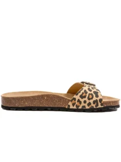 Pantoletten in Braun/ Beige>billowy Hot