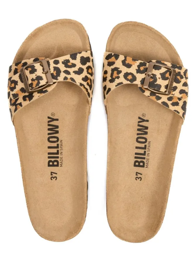 Pantoletten in Braun/ Beige>billowy Hot