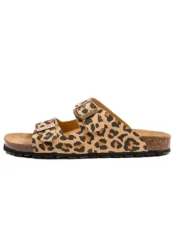 Pantoletten in Braun/ Beige>billowy Hot