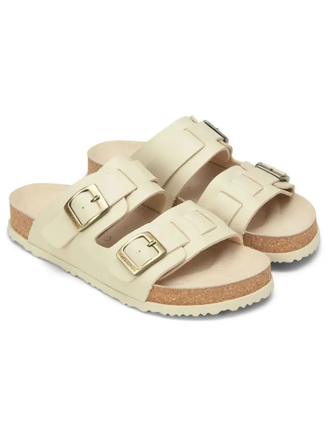 Pantoletten in Creme>Marc O'Polo Shoes Hot