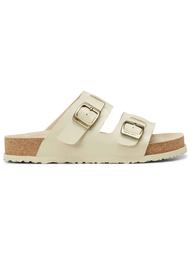 Pantoletten in Creme>Marc O'Polo Shoes Hot