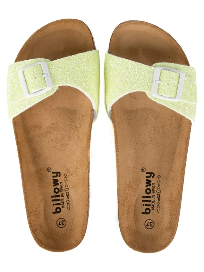 Pantoletten in Gelb>billowy Discount
