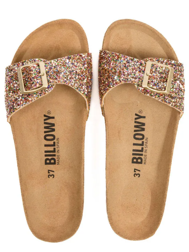 Pantoletten in Gold>billowy Online