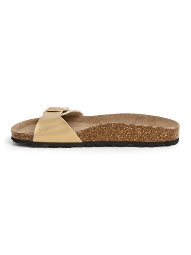 SABOKETS Clogs & Pantoletten^Pantoletten in Gold