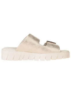 s.Oliver Clogs & Pantoletten^Pantoletten in Gold