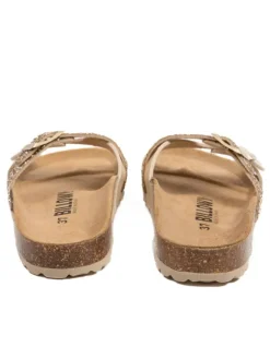 Pantoletten in Gold><noscript><img width=