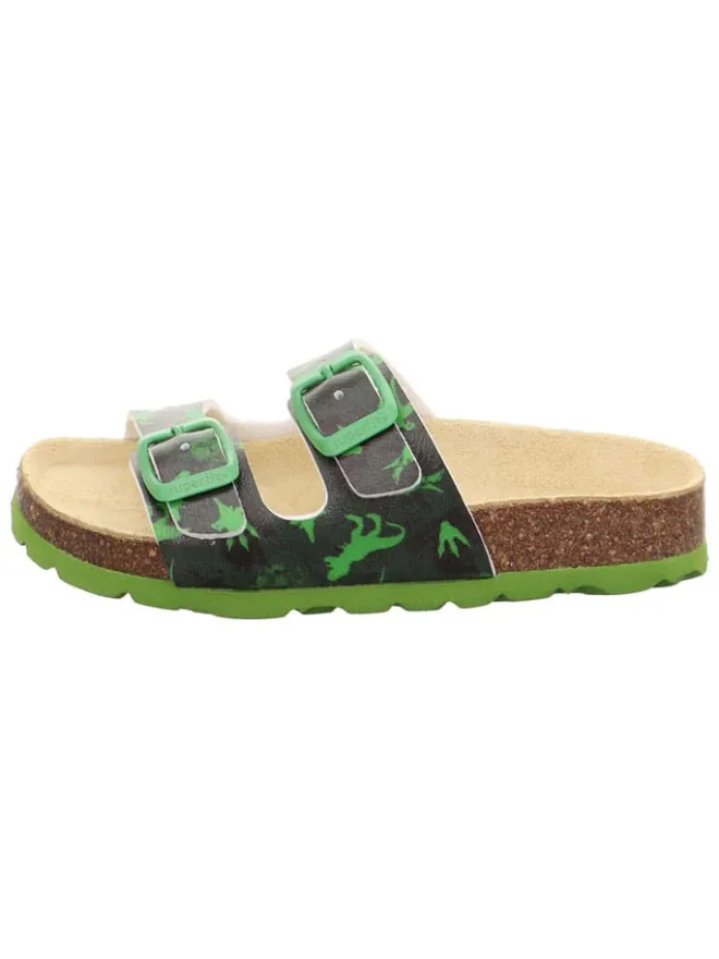 superfit Clogs & Pantoletten·Pantoletten^Pantoletten in Grün