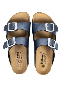 Pantoletten in Hellblau><noscript><img width=