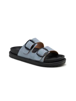 Foreverfolie Clogs & Pantoletten^Pantoletten in Hellblau