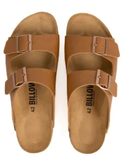 billowy Hausschuhe|Sandalen & Pantoletten^Pantoletten in Hellbraun