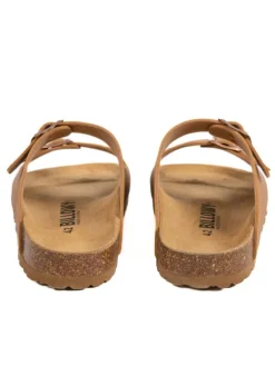 billowy Hausschuhe|Sandalen & Pantoletten^Pantoletten in Hellbraun