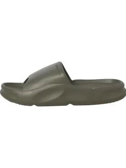Pantoletten in Khaki><noscript><img width=